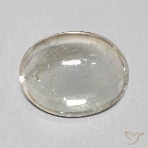 2.98ct 天然 非常に薄い灰色 トルマリン, 楕円形, 透明
