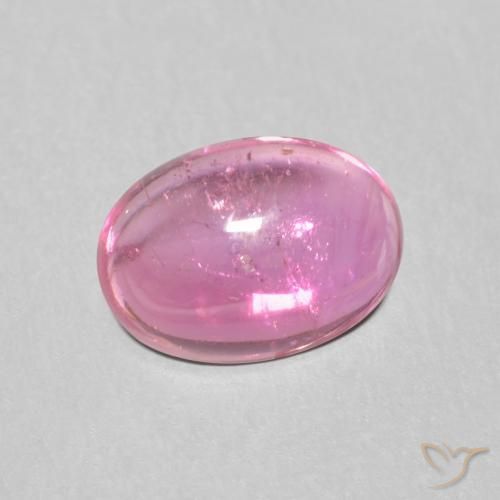 1.18ct 天然 ミディアムパープル トルマリン, 楕円形, 透明