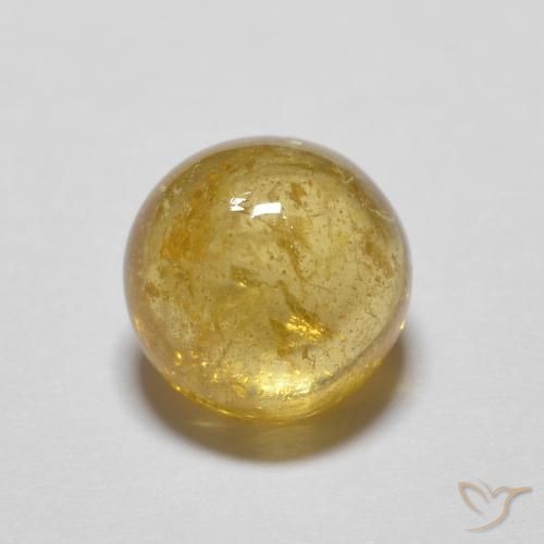 1.72ct 天然 ハニーイエロー トルマリン, ラウンド, 透明