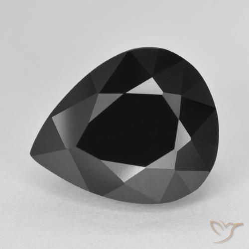 8.44ct 天然 ショール トルマリン, 洋梨の形, オペーク