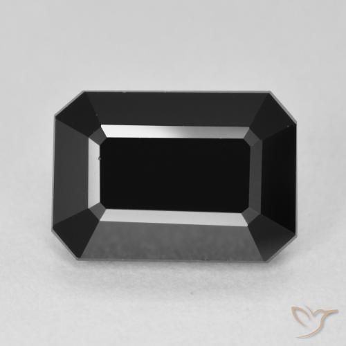 6.09ct 天然 ショール トルマリン, エメラルドカット, オペーク
