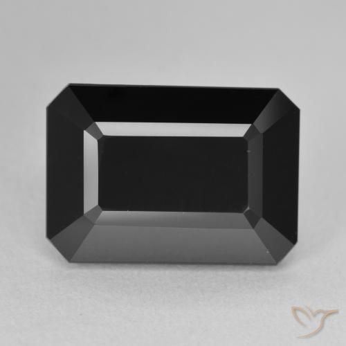11.01ct 天然 ショール トルマリン, エメラルドカット, オペーク
