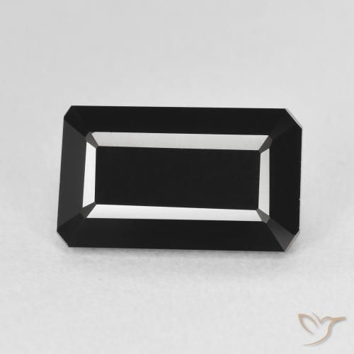 4.28ct 天然 ショール トルマリン, エメラルドカット, オペーク