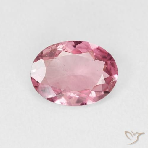 0.95ct 天然 ライトピンク トルマリン, 楕円形, VS