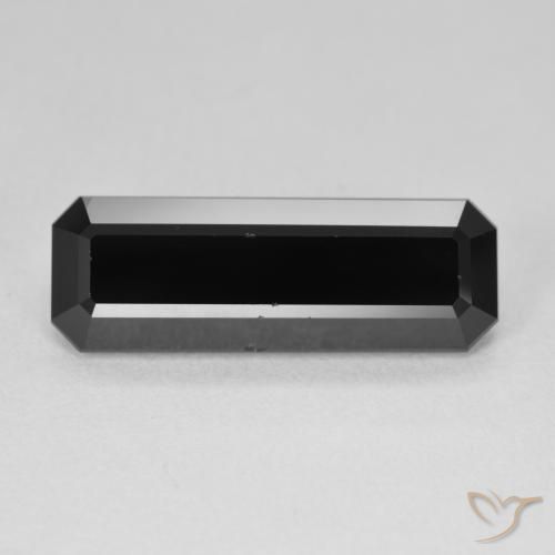 6.43ct 天然 ショール トルマリン, エメラルドカット, オペーク
