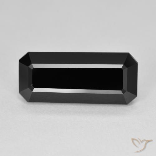 6.87ct 天然 ショール トルマリン, エメラルドカット, オペーク