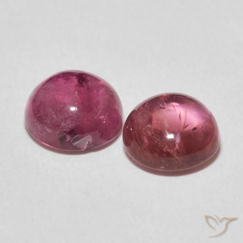 Shop natural 3.76ct 濃いホットピンク トルマリン gems, ラウンド, from モザンビーグ at GemSelect. In stock, global shipping!