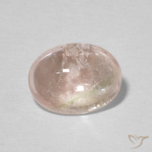 1.96ct 天然 非常に薄いピンク トルマリン, 楕円形, 透明
