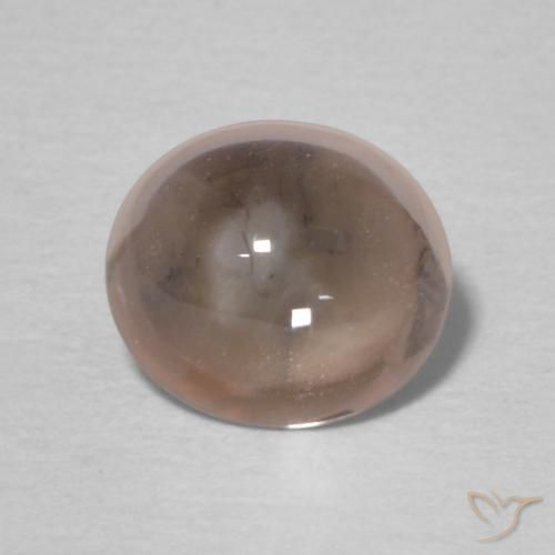 0.88ct 天然 オレンジがかったピンク トルマリン, 楕円形, 透明, Photo A