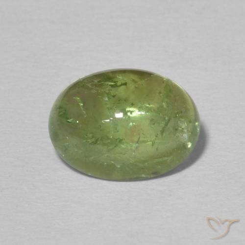 1.99ct 天然 アースグリーン トルマリン, 楕円形, 透明