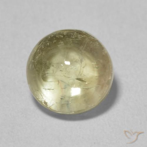 1.86ct 天然 ゴールド トルマリン, ラウンド, 透明