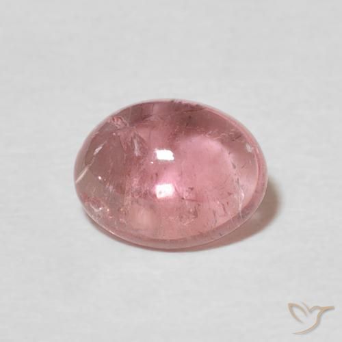 1.31ct 天然 バブルガムピンク トルマリン, 楕円形, 透明