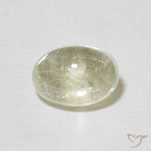 1.59ct 天然 薄いイエロー トルマリン, 楕円形, 透明, Photo A