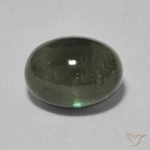 2.24ct 天然 フォレストグリーン トルマリン, 楕円形, 透明