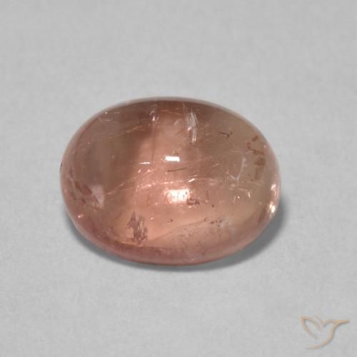 1.29ct 天然 ミディアムピンク トルマリン, 楕円形, 透明