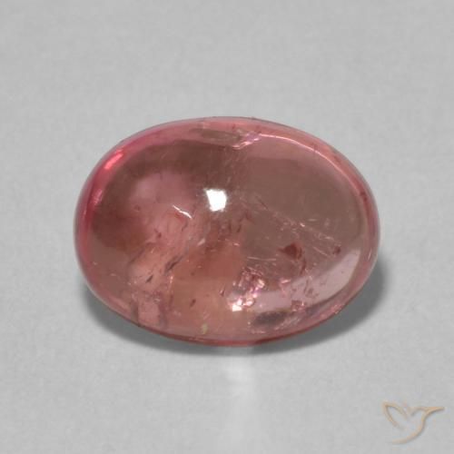 1.57ct 天然 ダークピンク トルマリン, 楕円形, 透明
