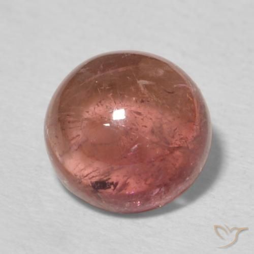 1.57ct 天然 ミディアムピンク トルマリン, ラウンド, 透明