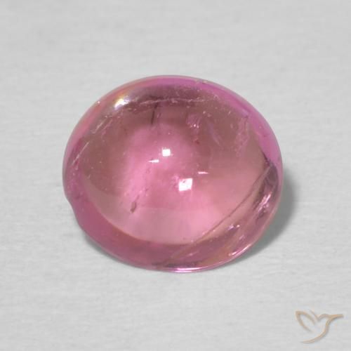 0.92ct 天然 バブルガムピンク トルマリン, 楕円形, 透明