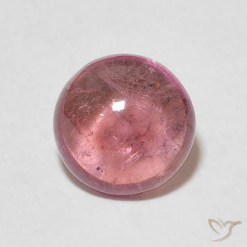 1.60ct 天然 ライトピンク トルマリン, ラウンド, 透明