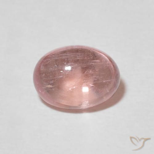 1.63ct 天然 薄いホットピンク トルマリン, 楕円形, 透明