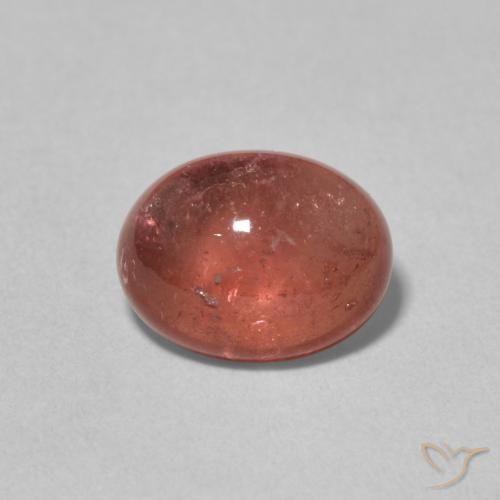 2.08ct 天然 ラズベリーピンク トルマリン, 楕円形, 透明
