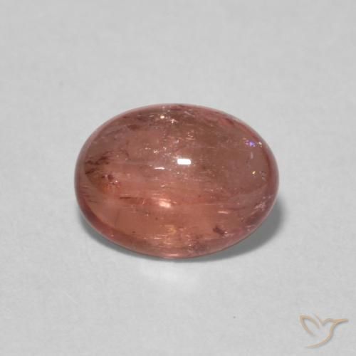 1.28ct 天然 Medium Dark-Pink トルマリン, 楕円形, 透明