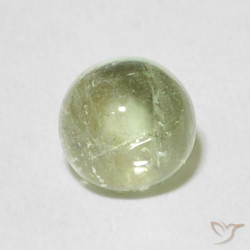 1.47ct 天然 ライトグリーン トルマリン, ラウンド, 透明