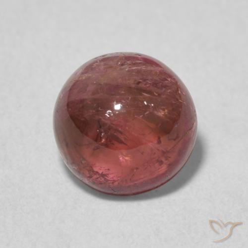 1.41ct 天然 ミディアムピンク トルマリン, ラウンド, 透明