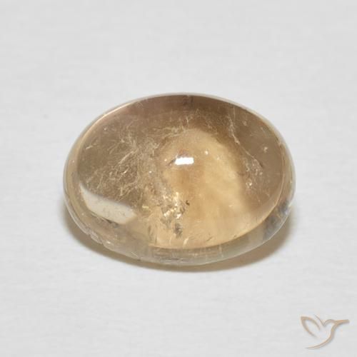 2.97ct 天然 ゴールド トルマリン, 楕円形, 透明