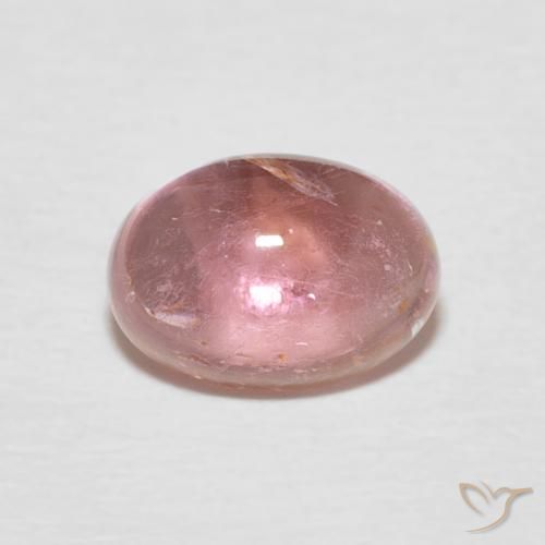 1.60ct 天然 ミディアムピンク トルマリン, 楕円形, 透明