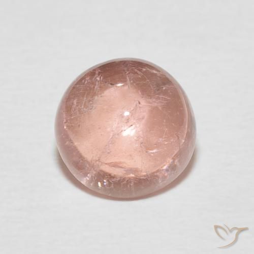 1.84ct 天然 アーシーピンク トルマリン, ラウンド, 透明