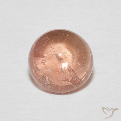 1.50ct 天然 ライトピンク トルマリン, ラウンド, 透明