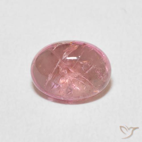 1.48ct 天然 ローズピンク トルマリン, 楕円形, 透明