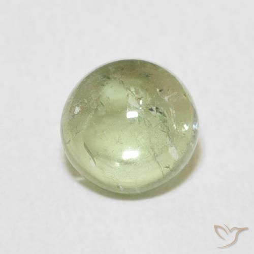 0.96ct 天然 オリーブグリーン トルマリン, ラウンド, 透明