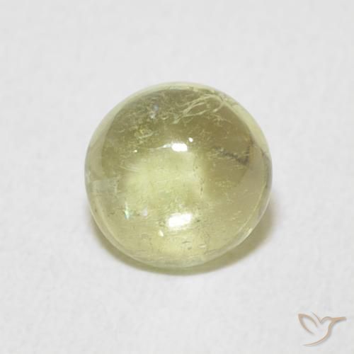 0.84ct 天然 薄いペアーグリーン トルマリン, ラウンド, 透明