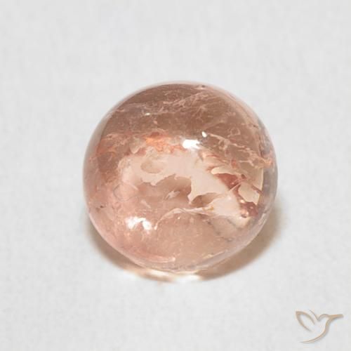 1.01ct 天然 ミディアムピンク トルマリン, ラウンド, 透明
