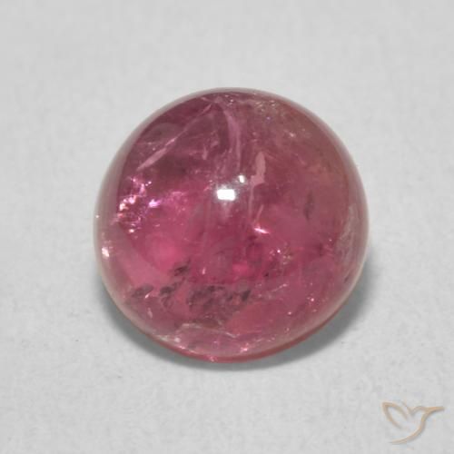 1.80ct 天然 ディープピンク トルマリン, ラウンド, 透明