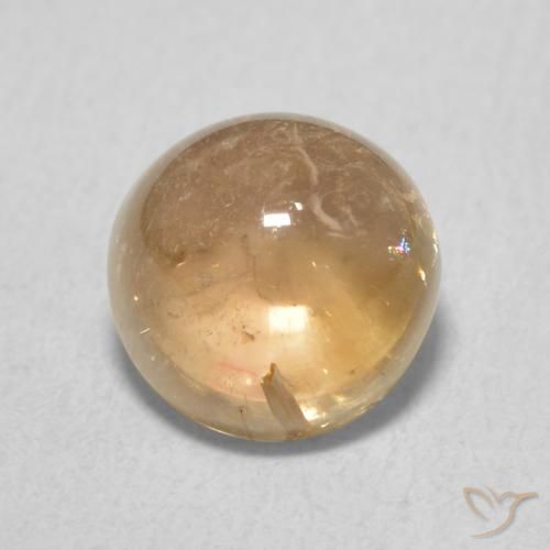2.03ct 天然 ゴールド トルマリン, ラウンド, 透明