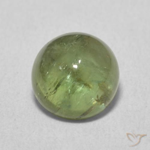 1.72ct 天然 ディープグリーン トルマリン, ラウンド, 透明