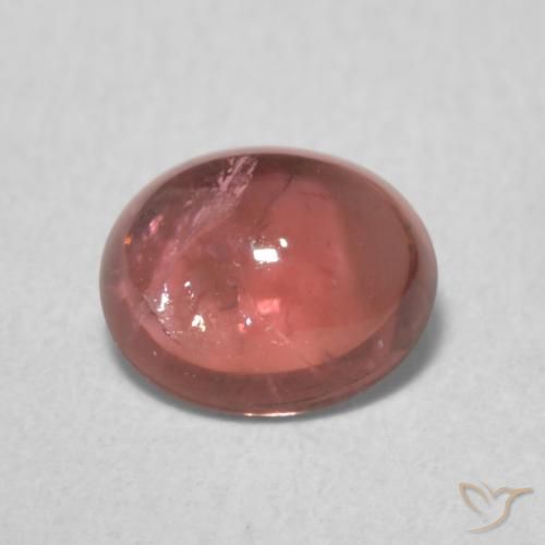 0.86ct 天然 濃いローズピンク トルマリン, 楕円形, 透明