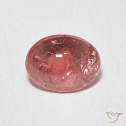 1.26ct 天然 ディープピンク トルマリン, 楕円形, 透明