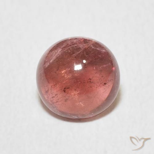 1.07ct 天然 ミディアムピンク トルマリン, ラウンド, 透明