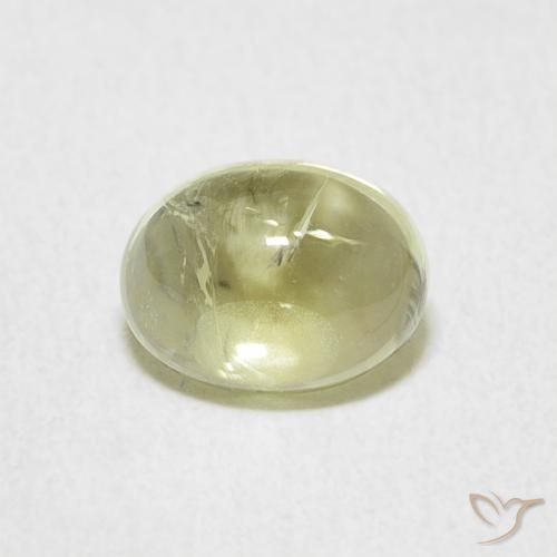 1.27ct 天然 アースグリーン トルマリン, 楕円形, 透明