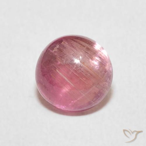 1.49ct 天然 ホットピンクトーン トルマリン, ラウンド, 透明