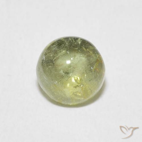 0.97ct 天然 アースグリーン トルマリン, ラウンド, 透明