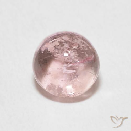 1.20ct 天然 ミディアムピンク トルマリン, ラウンド, 透明