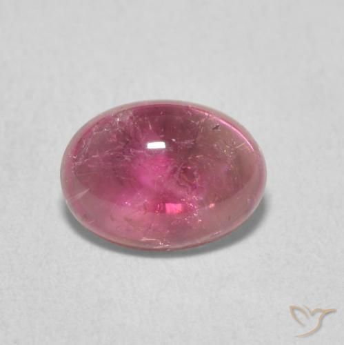 1.30ct 天然 ミディアムパープル トルマリン, 楕円形, 透明