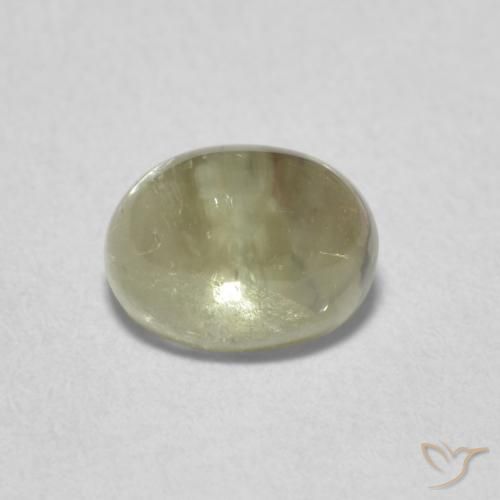 1.36ct 天然 ミディアムグリーン トルマリン, 楕円形, 透明