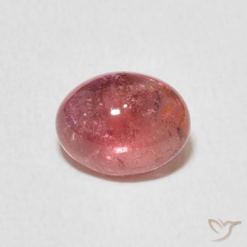 1.10ct 天然 ラズベリーピンク トルマリン, 楕円形, 透明