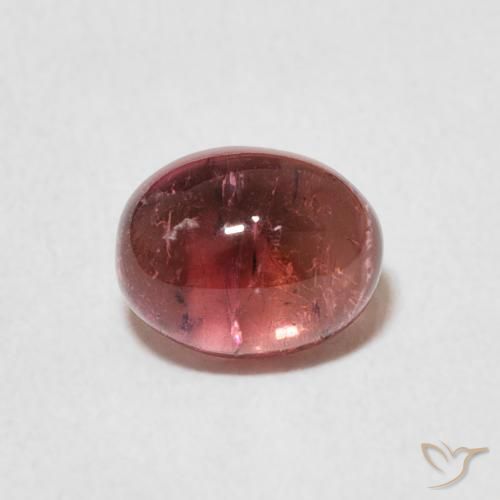 1.27ct 天然 ローズピンク トルマリン, 楕円形, 透明, Photo A